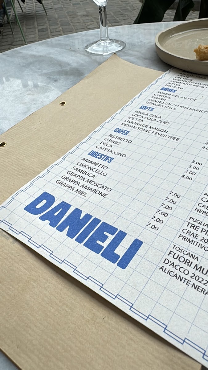 Menu Le Danieli-8