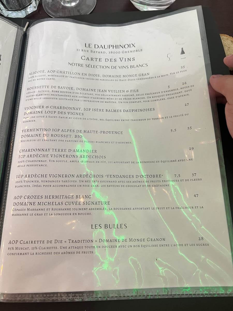 Menu Le Dauphinoix-7