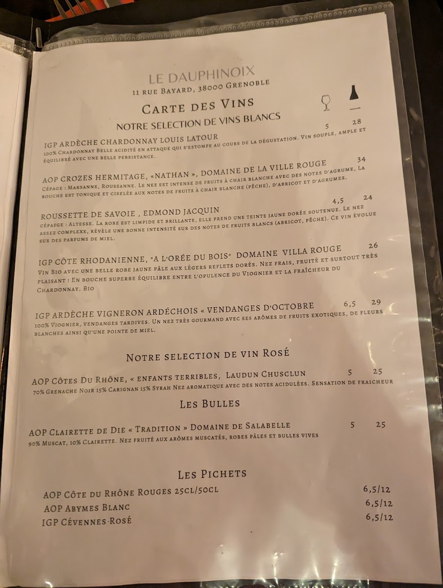 Menu Le Dauphinoix-8
