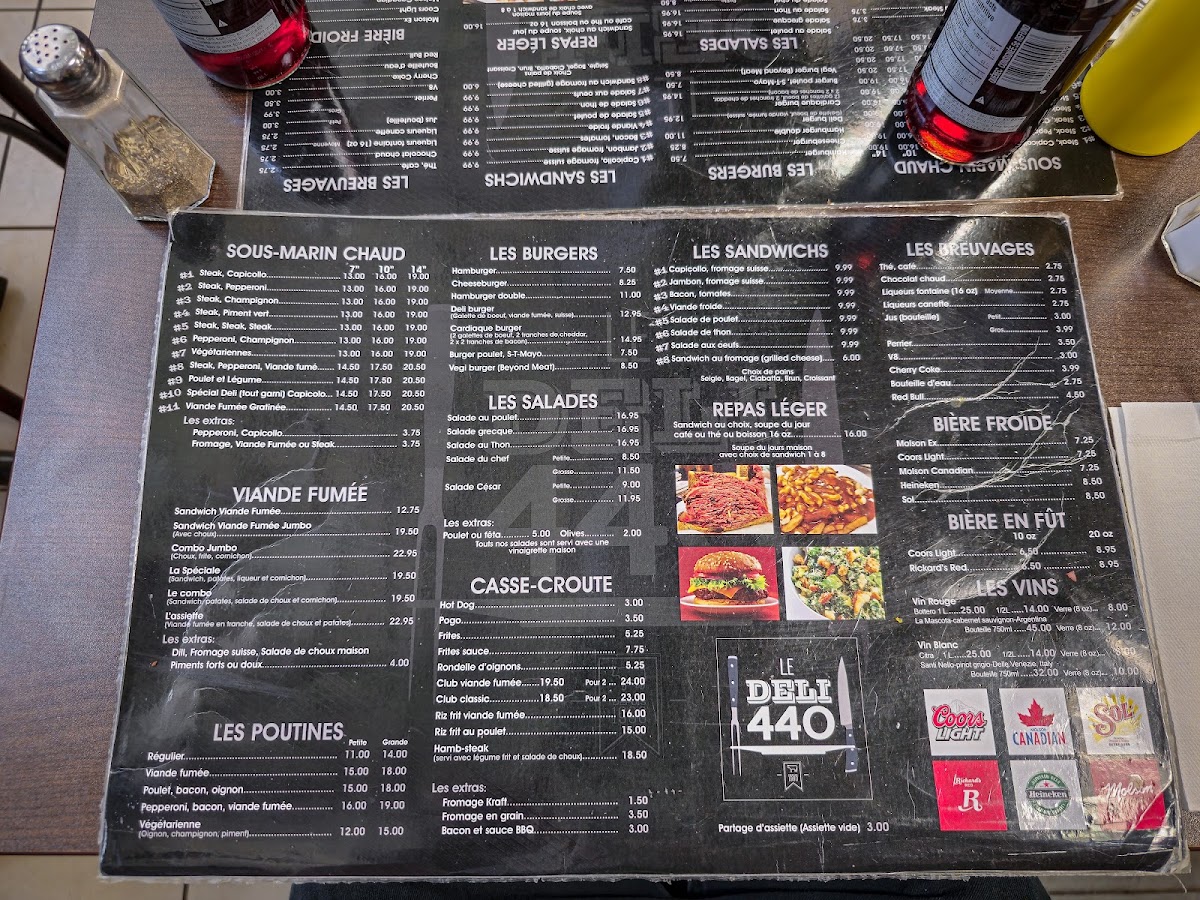 Menu Le Deli 440-3