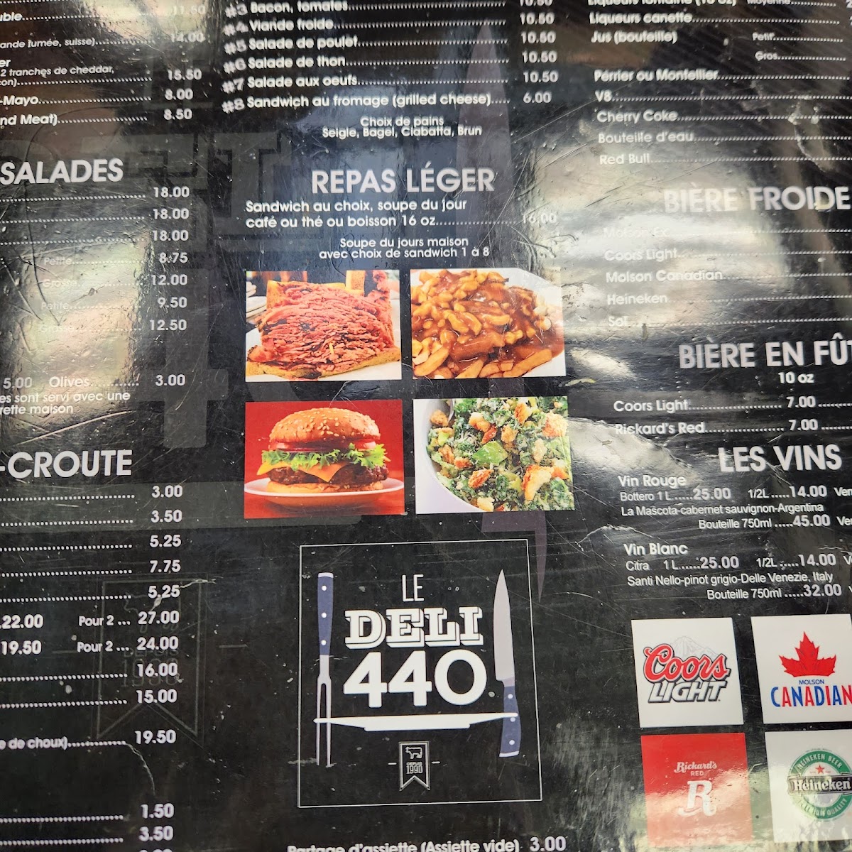 Menu Le Deli 440-7
