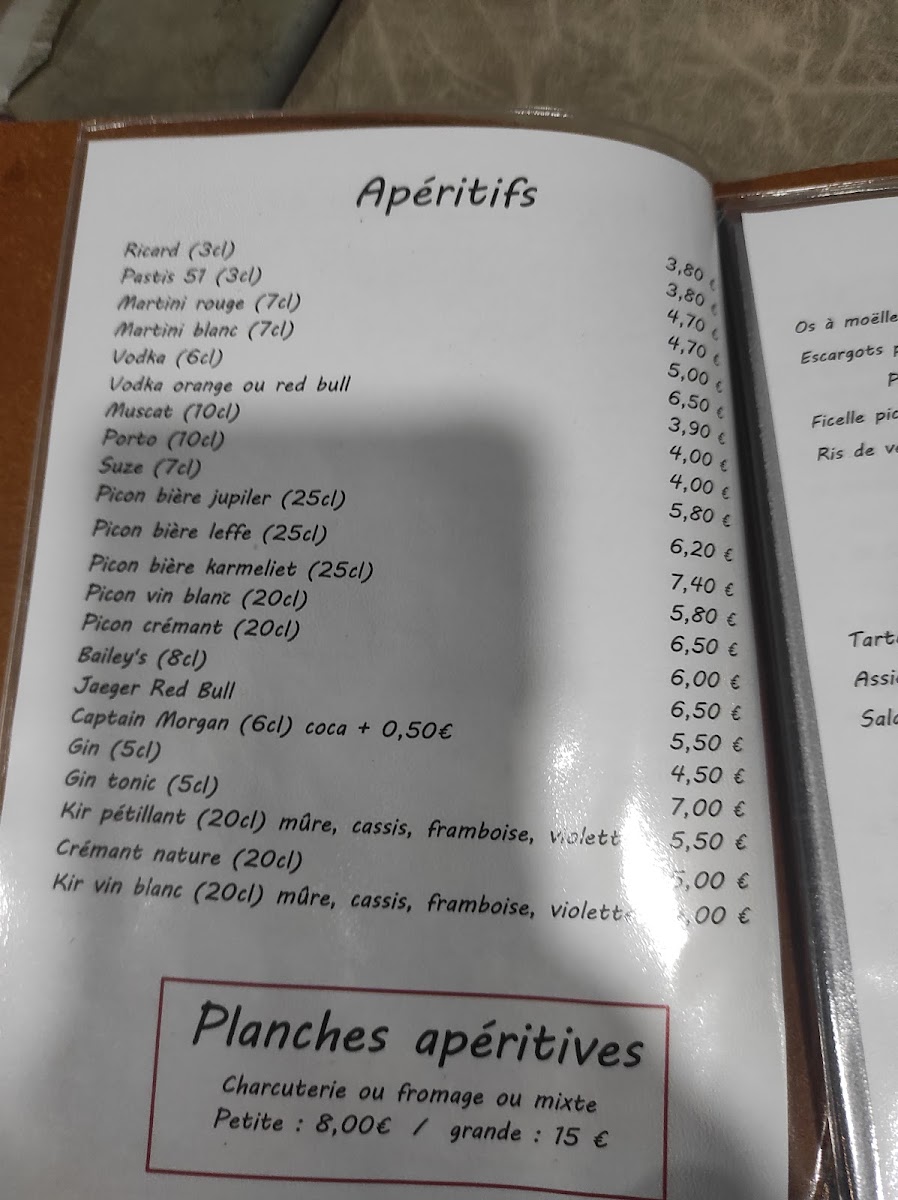 Menu Le Diable Au Thym : Restaurant Estaminet À Merville-10