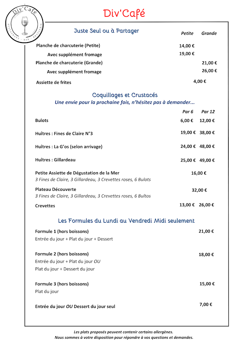Menu Le Div Café-1