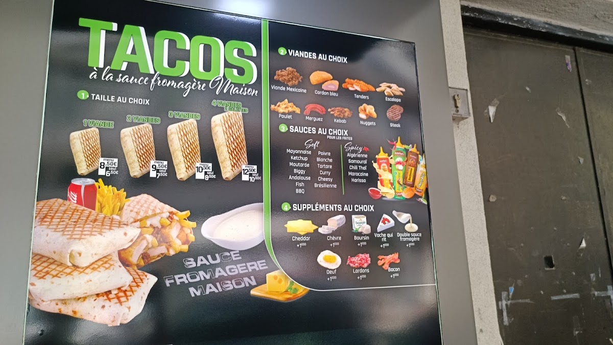 Menu Le D'lys Tacos-10