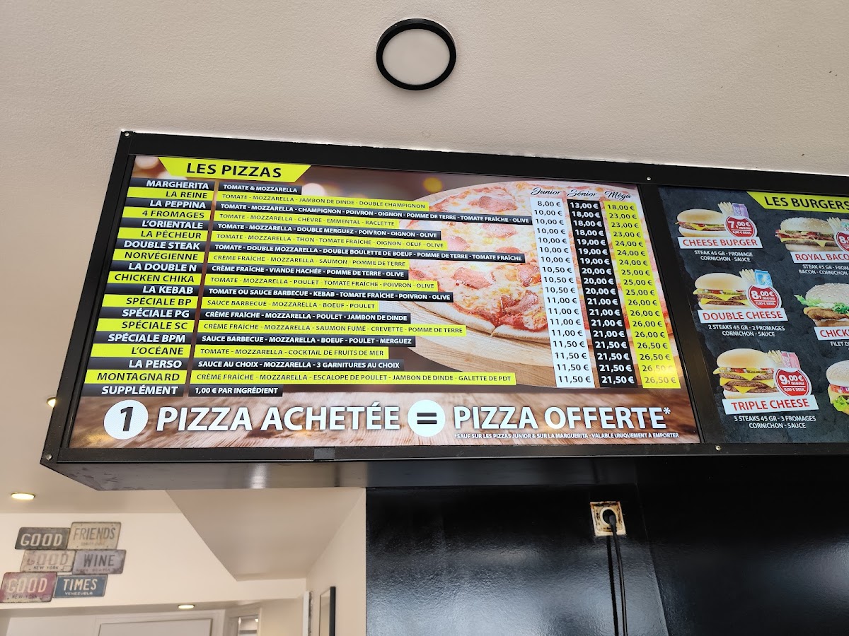 Menu Le Double N-2