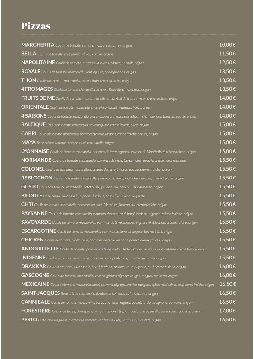 Menu Le Drakkar-1