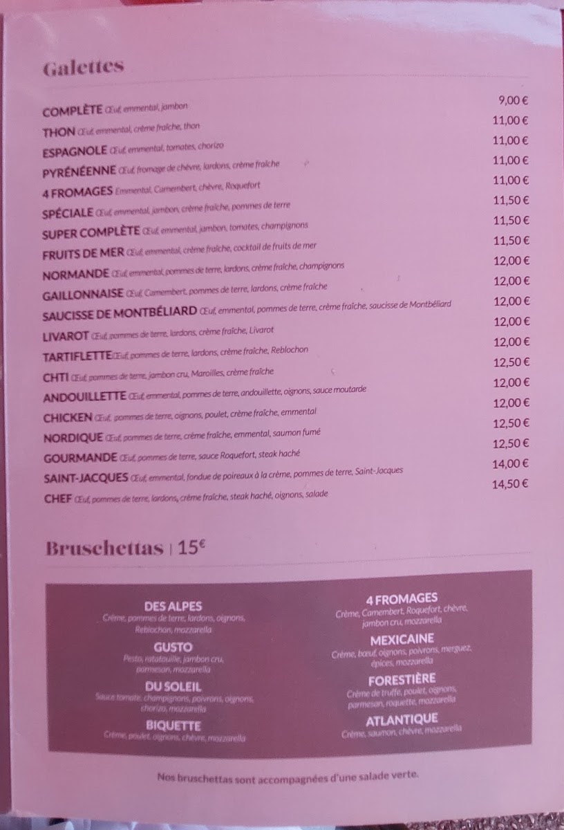 Menu Le Drakkar-10