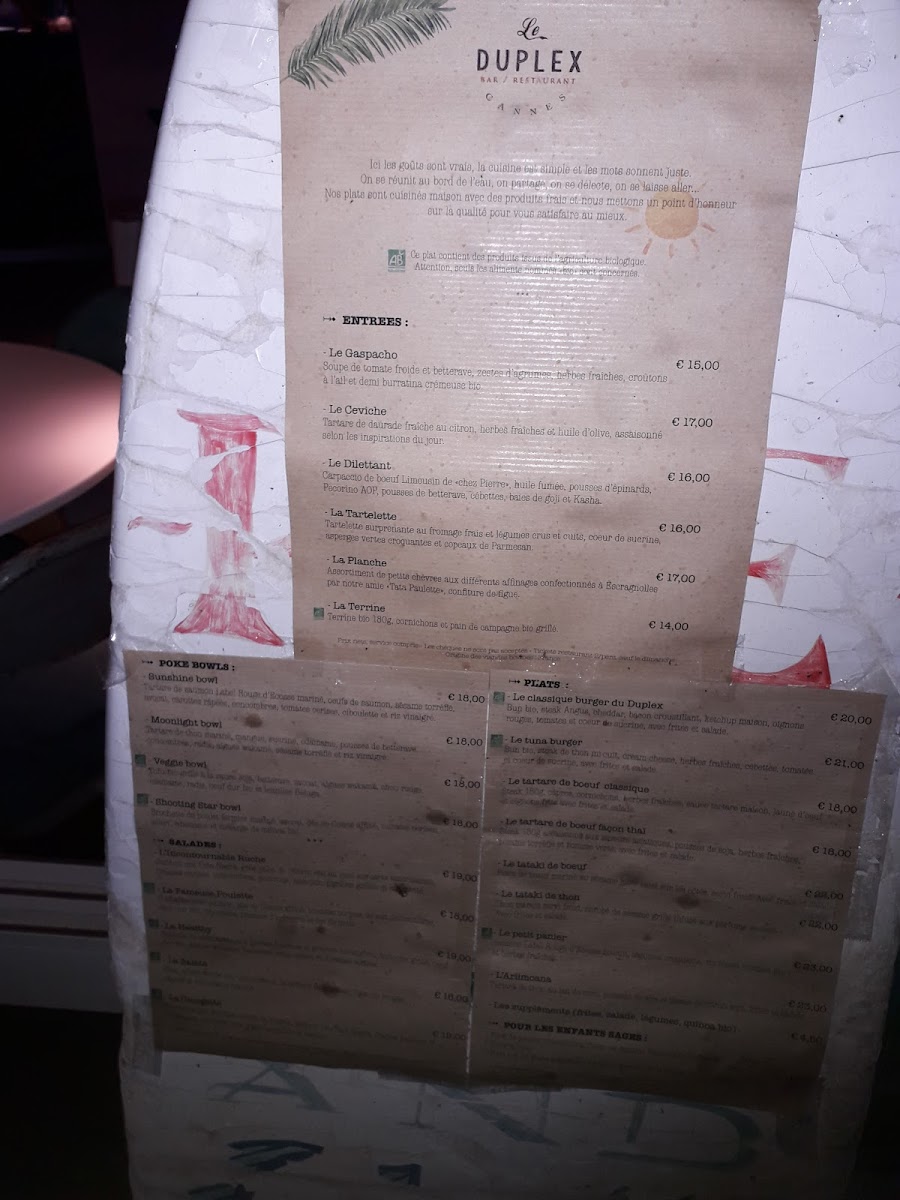Menu Le Duplex-8