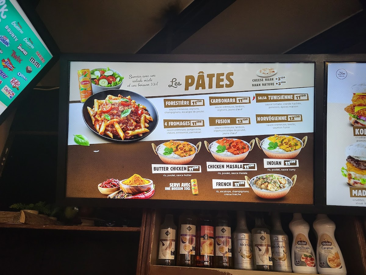 Menu Le Fifties-1