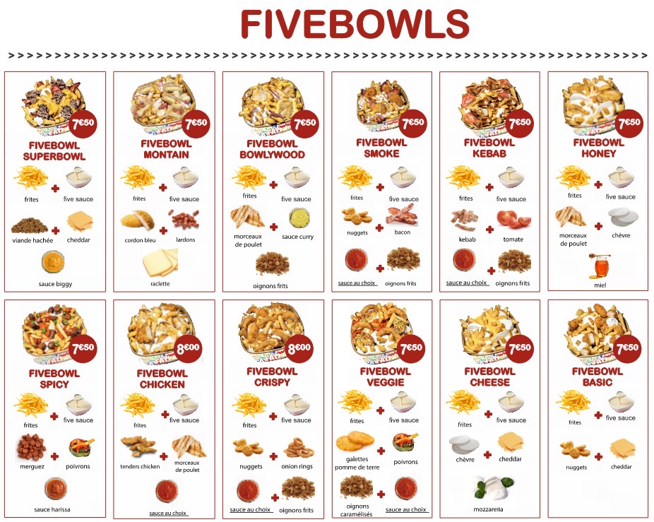 Menu Le Five Minutes-1
