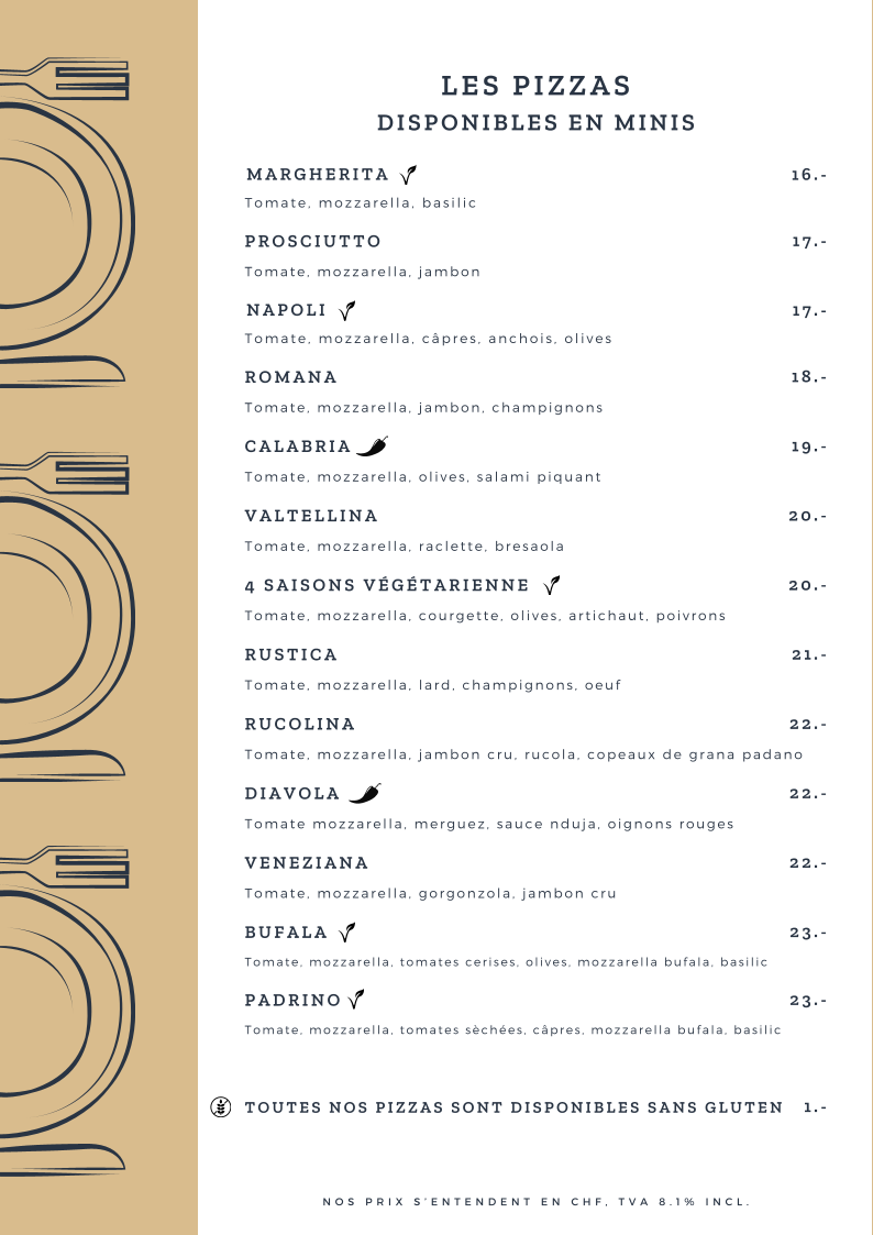 Menu Le Forum Restaurant & Pizzeria-2