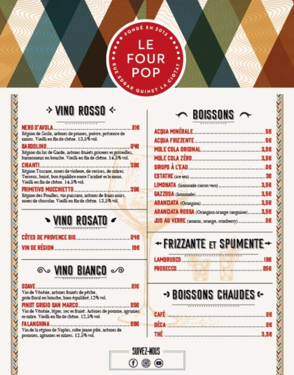 Menu Le Four Pop-3