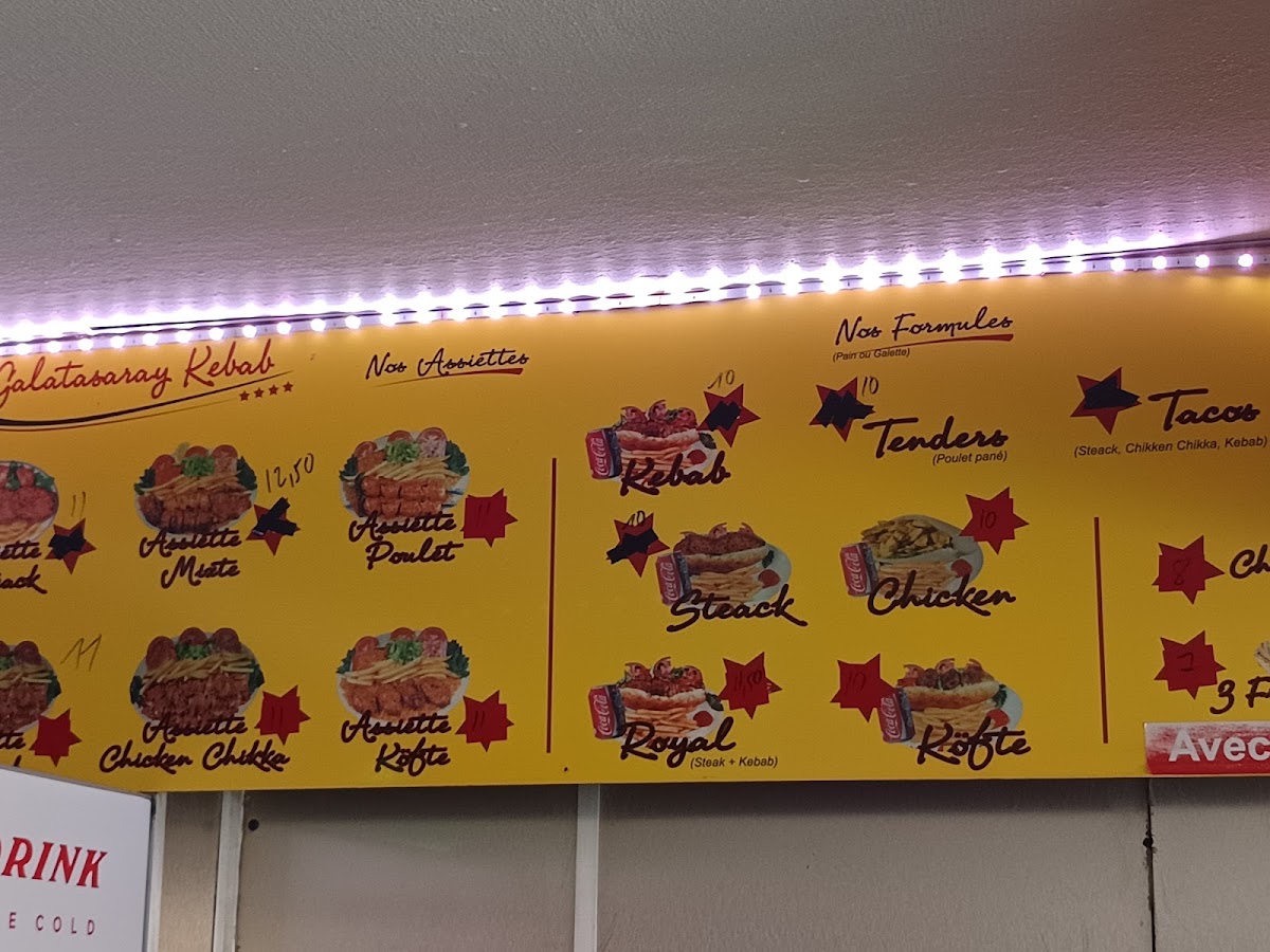 Menu Le Galatasaray-2