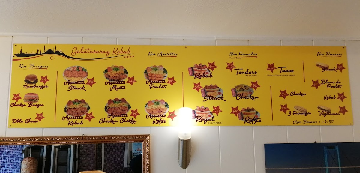 Menu Le Galatasaray-4