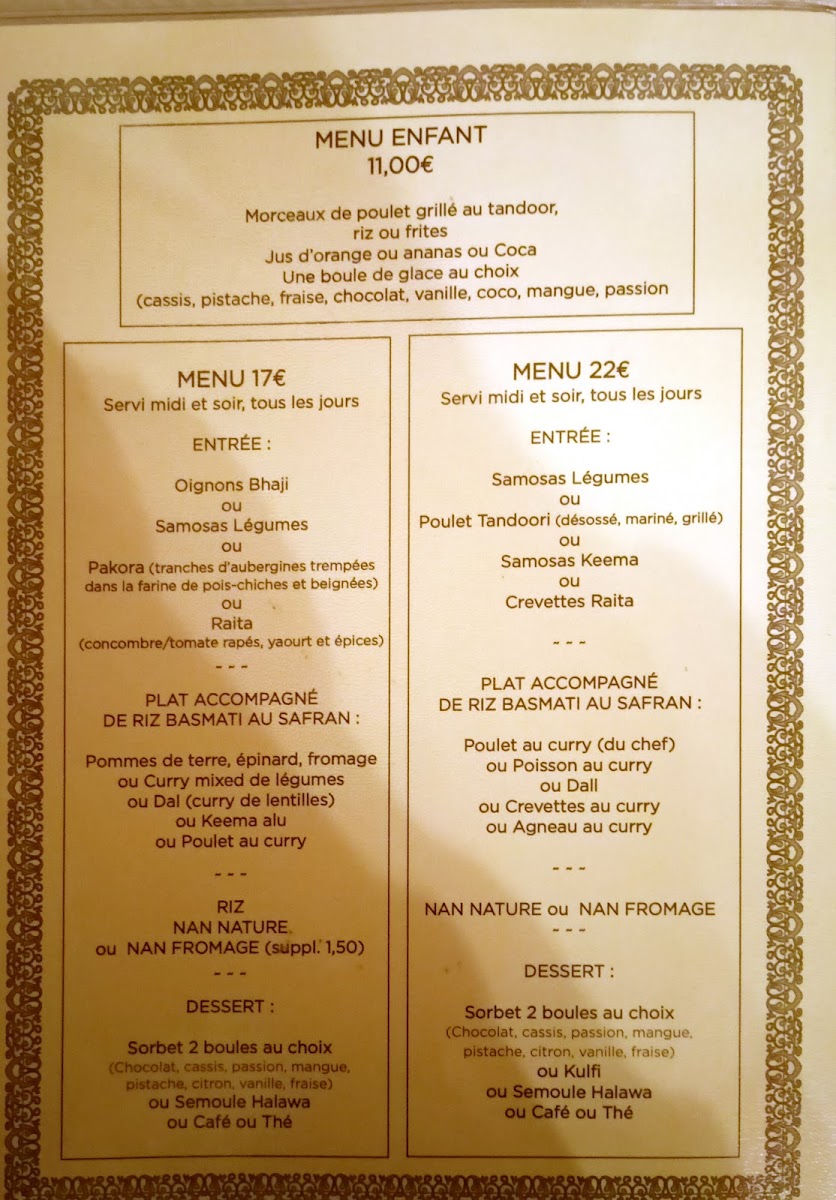 Menu Le Gandhi-1