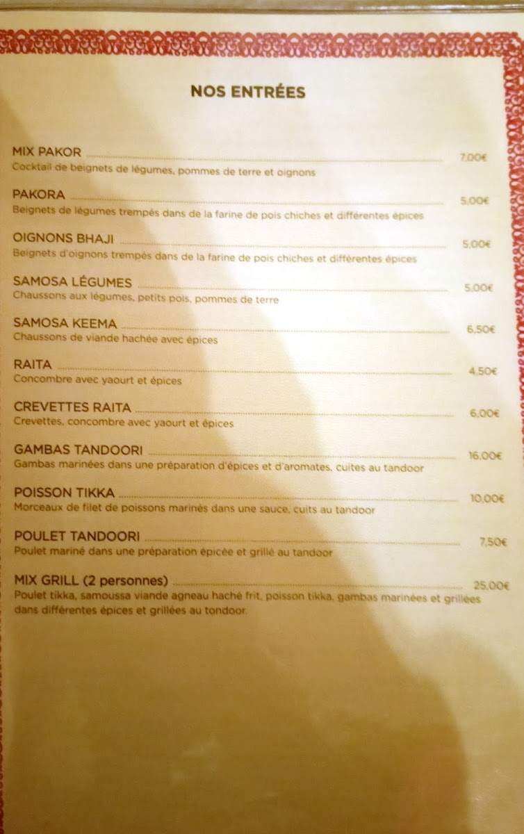 Menu Le Gandhi-3