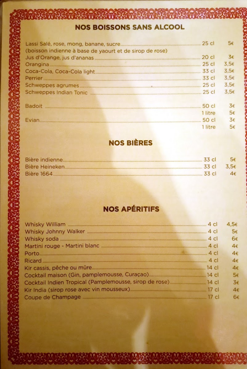 Menu Le Gandhi-5