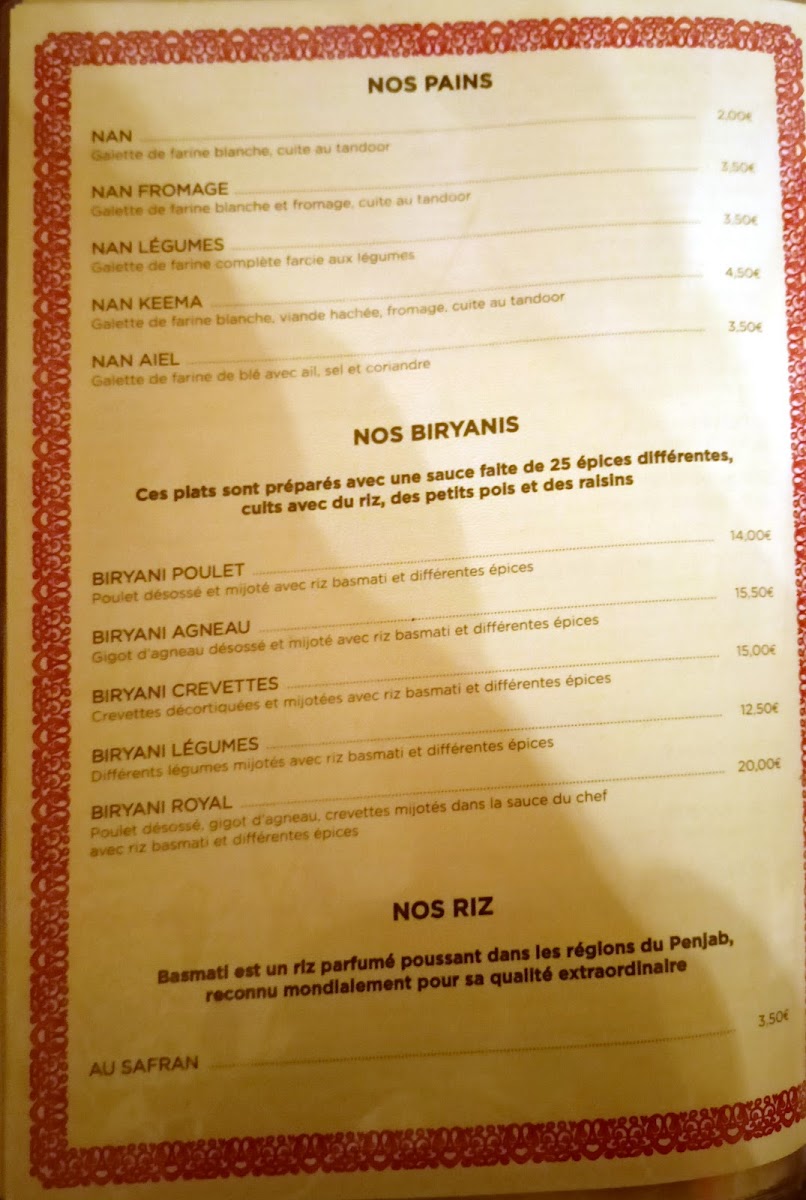 Menu Le Gandhi-6