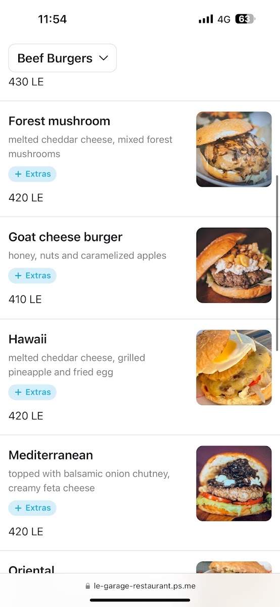 Menu Le Garage Gourmet Burger-4