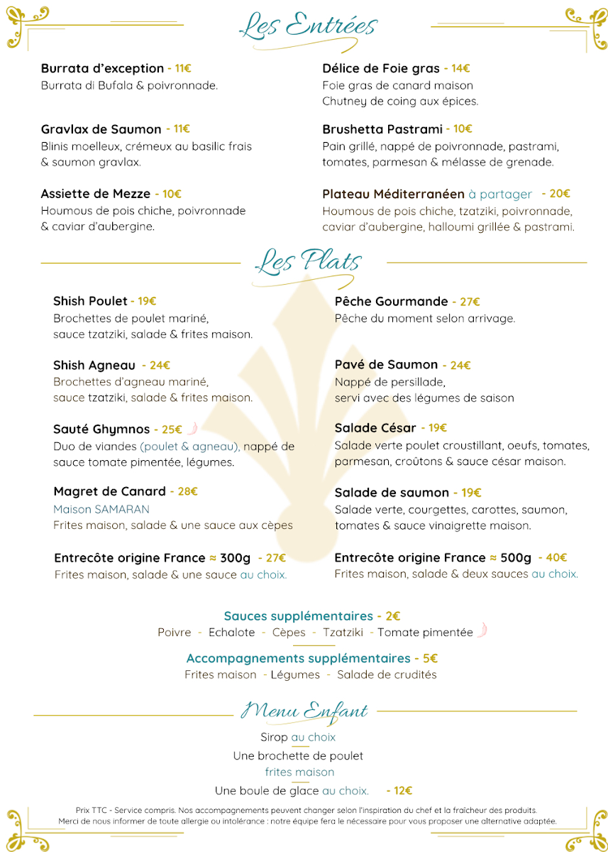 Menu Le Ghymnos-2