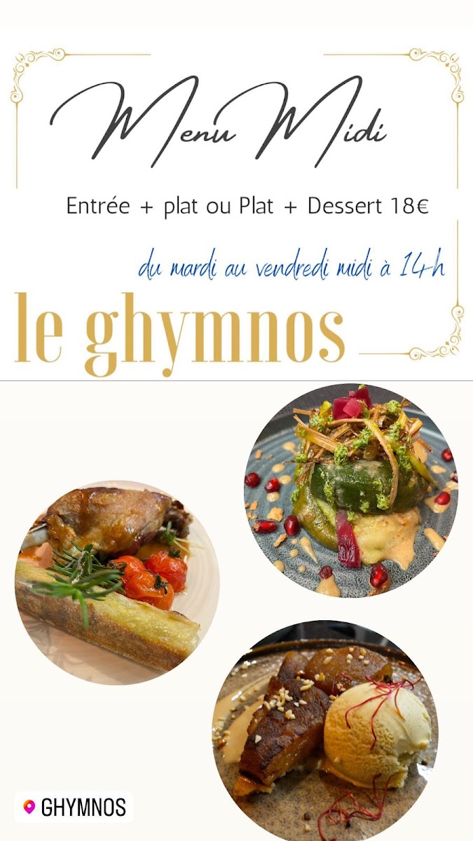 Menu Le Ghymnos-7