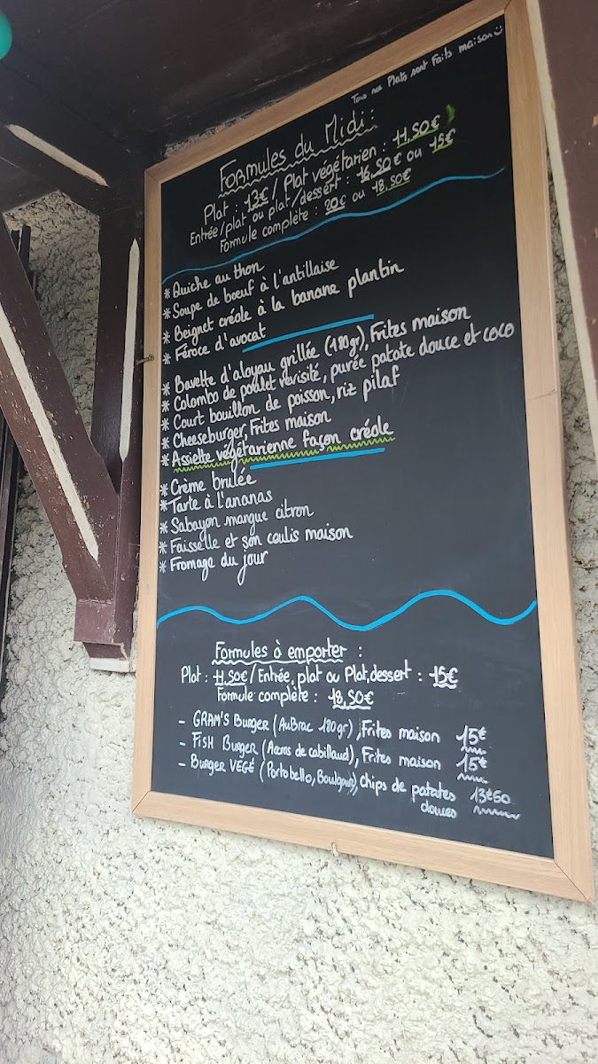 Menu Le Gramophone-9