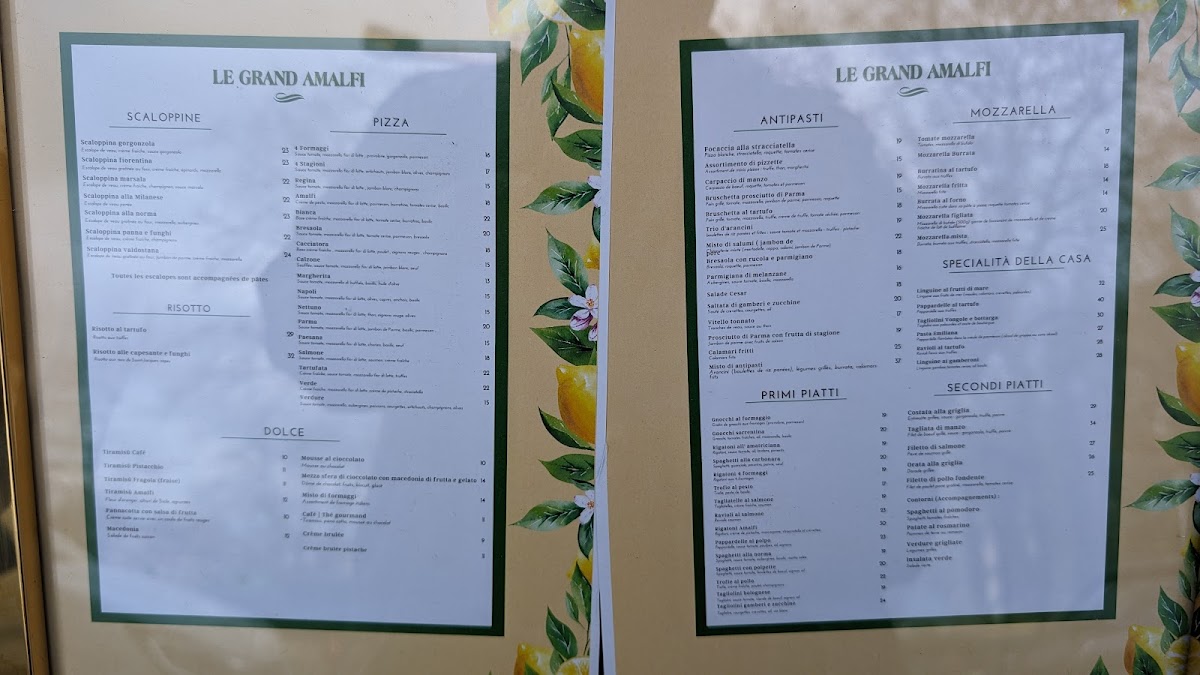 Menu Le Grand Amalfi-6
