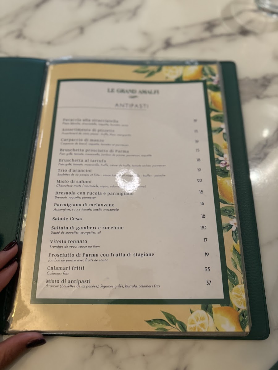 Menu Le Grand Amalfi-8