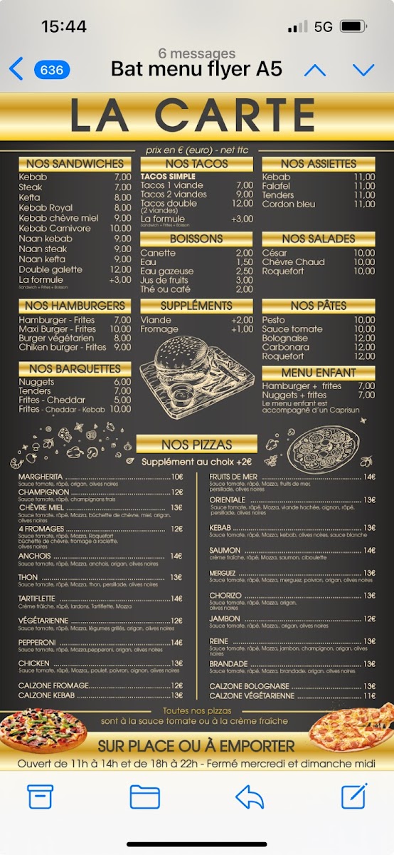 Menu Le Grec Italien-1