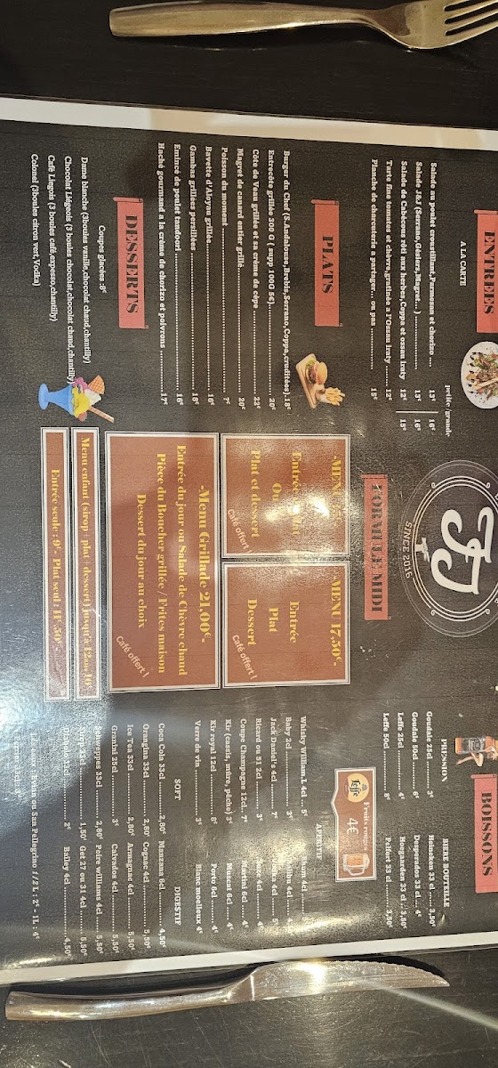 Menu Le J Et J-3