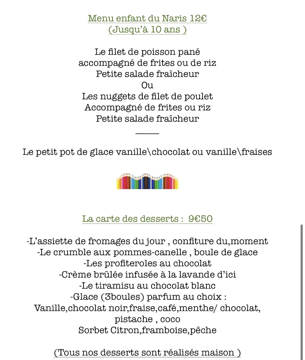 Menu Le Jardin Du Naris-2