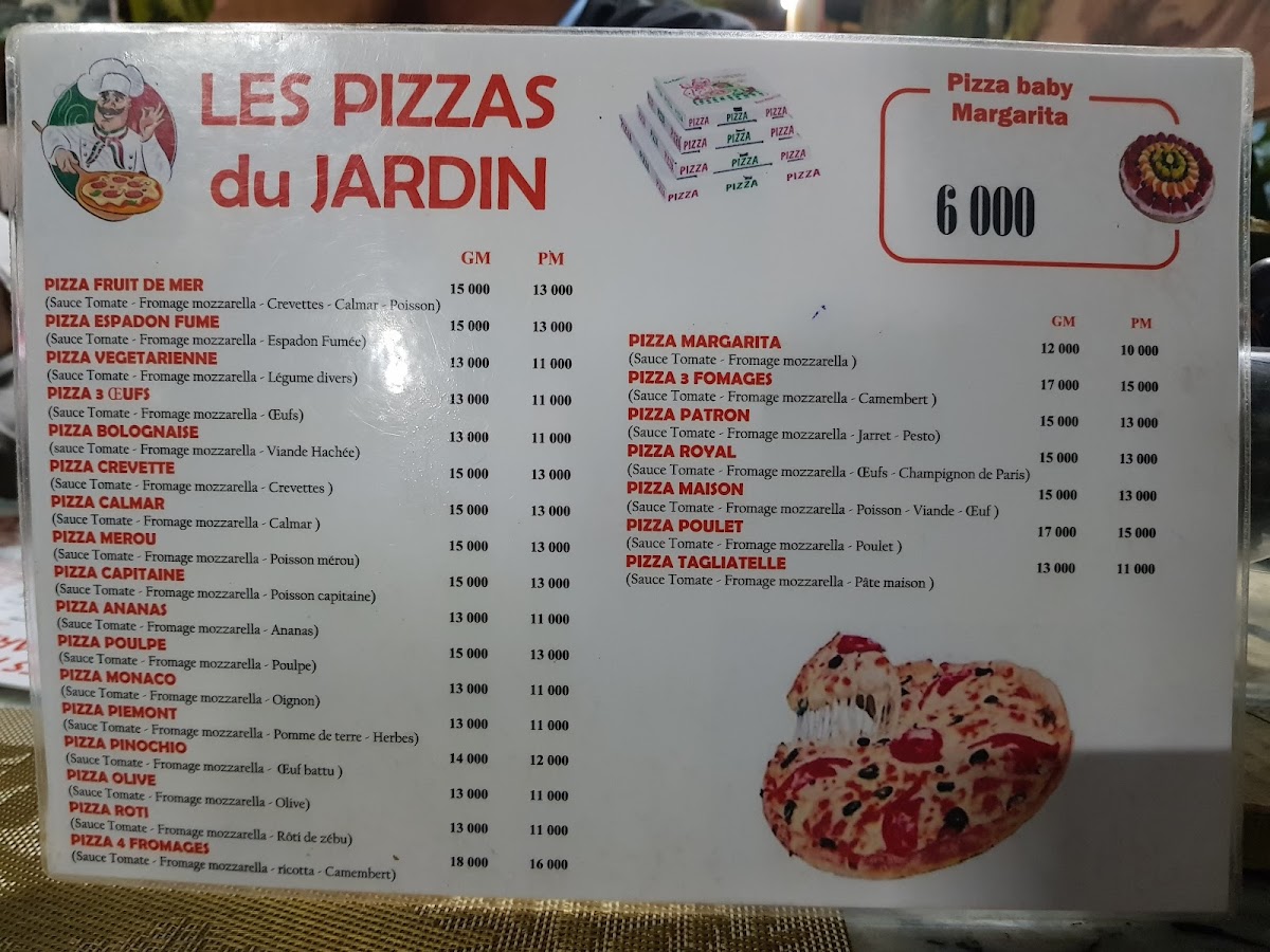 Menu Le Jardin Restaurant-6