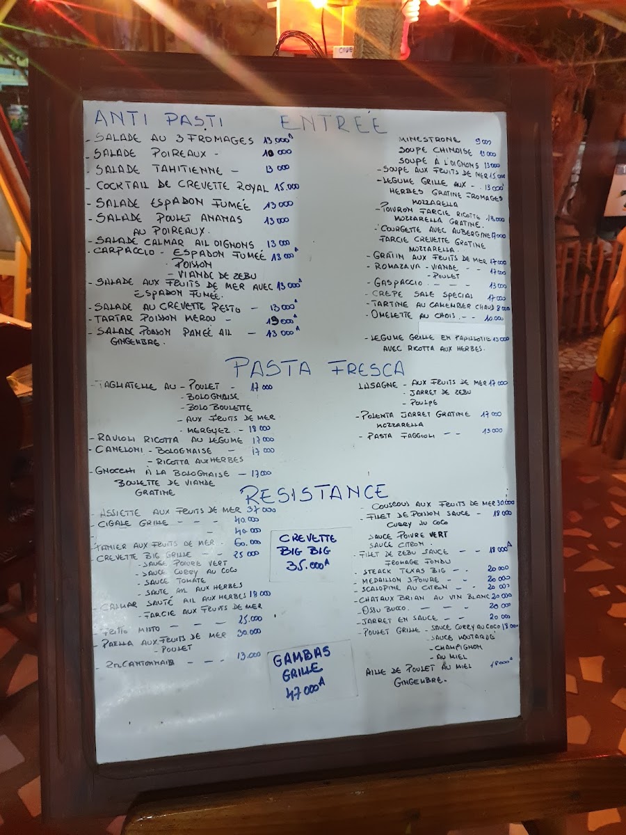 Menu Le Jardin Restaurant-7