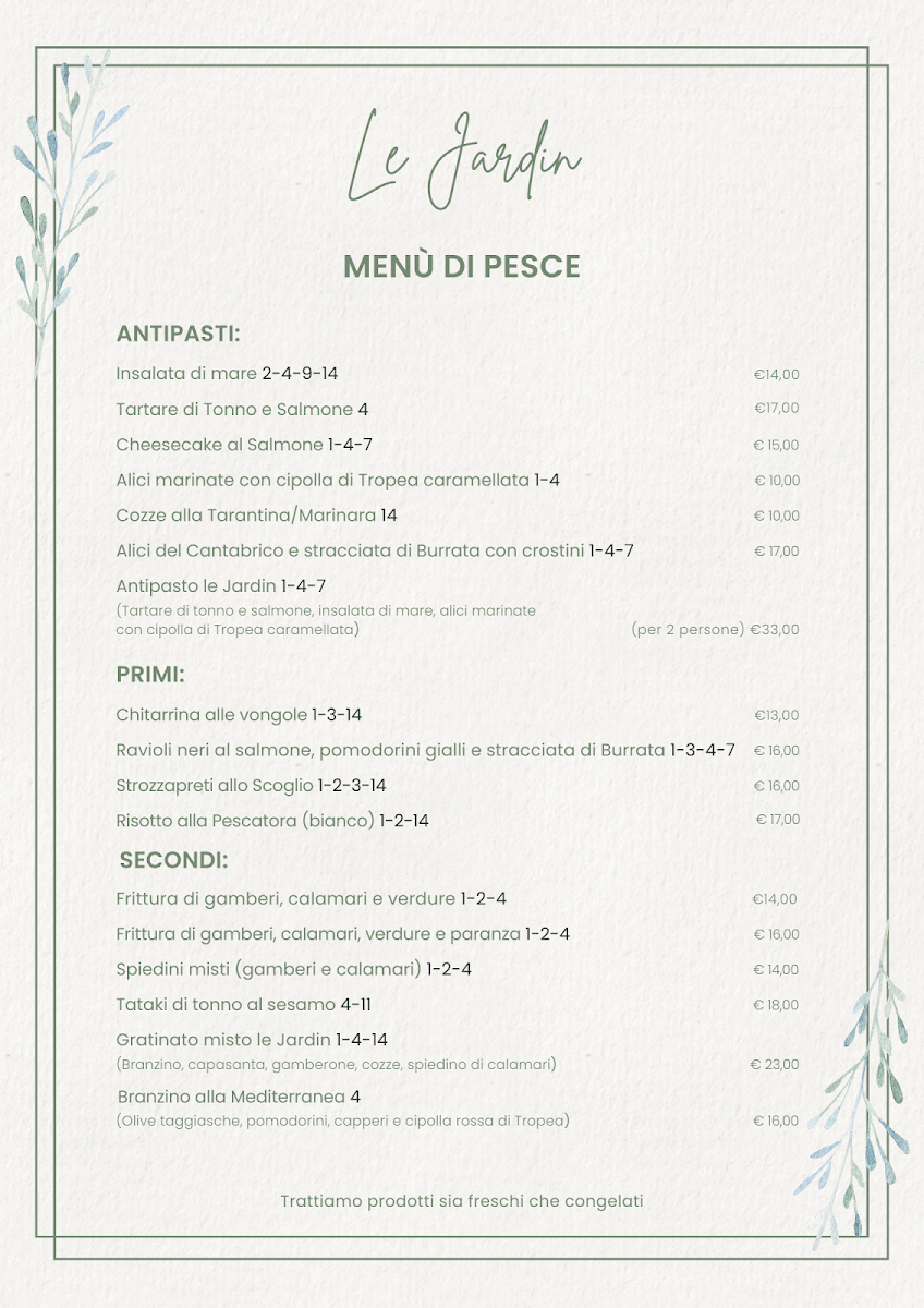 Menu Le Jardin-2