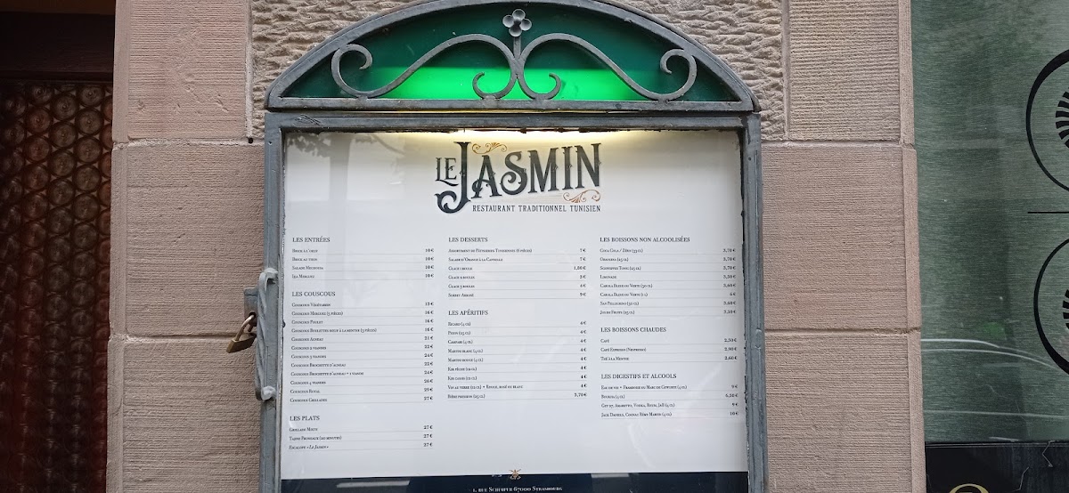 Menu Le Jasmin-7