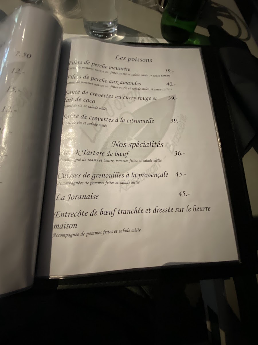 Menu Le Joran-2