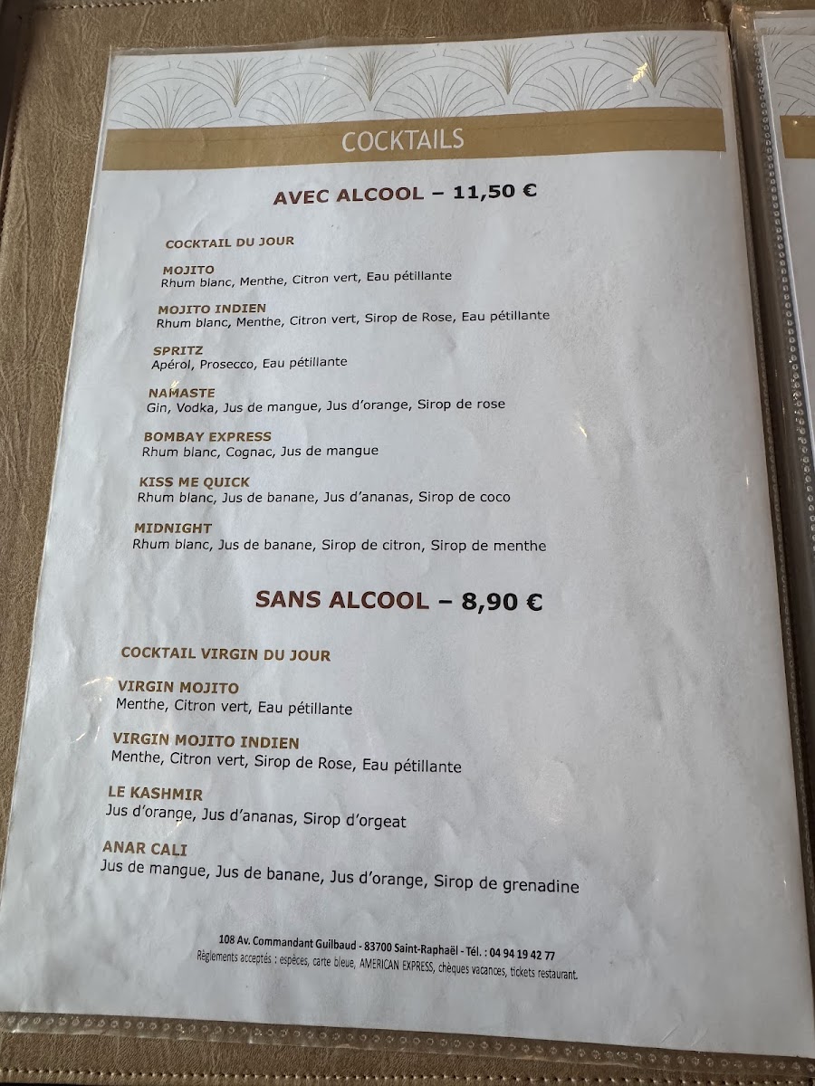 Menu Le Kashmir-3