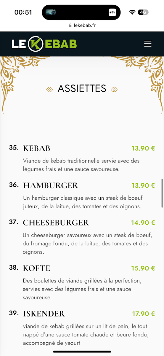 Menu Le Kebab Grill-3