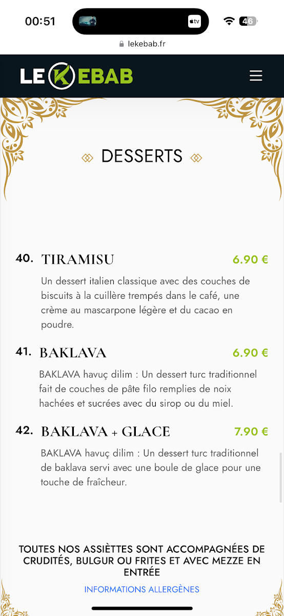 Menu Le Kebab Grill-4