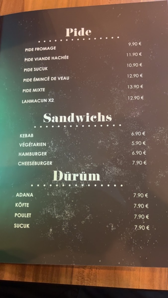 Menu Le Kebab Grill-8