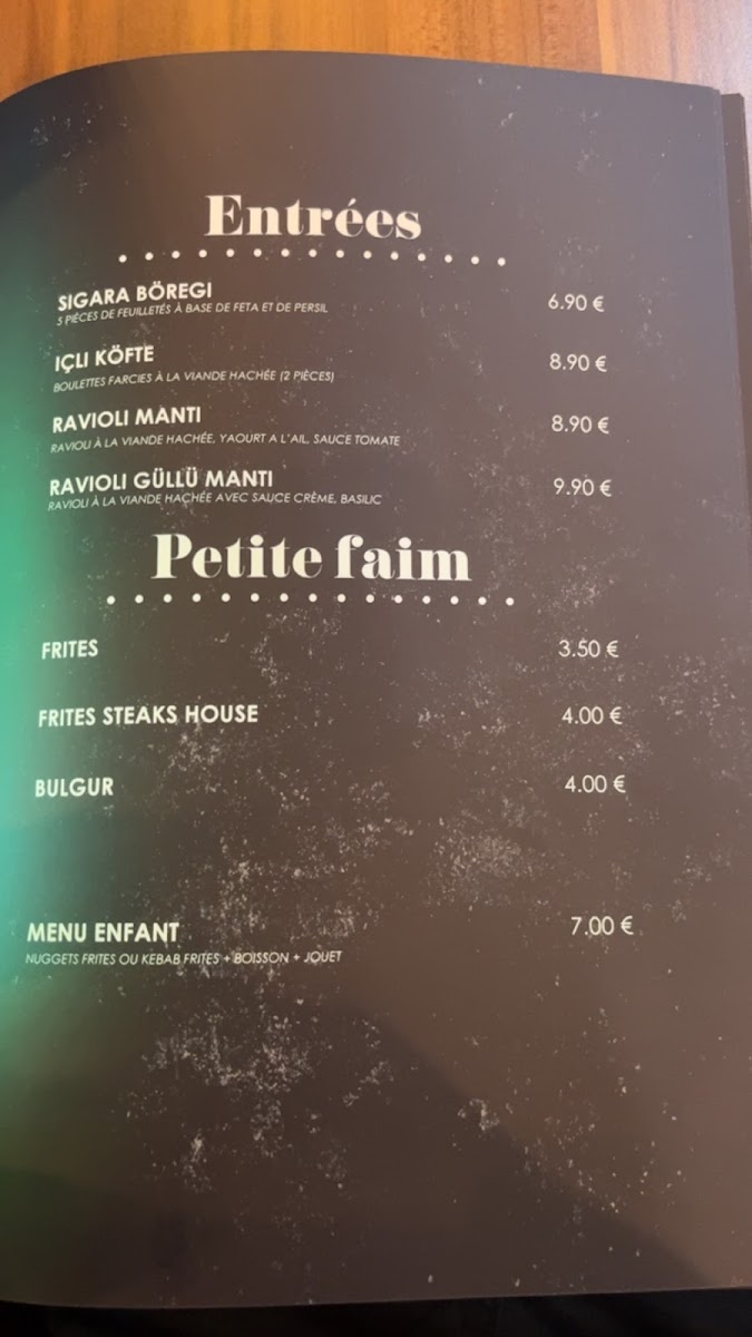 Menu Le Kebab Grill-9