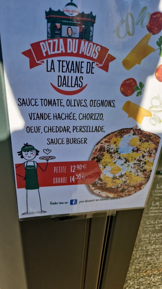Menu Le Kiosque À Pizzas Brive - Jean Charles Rivet-5