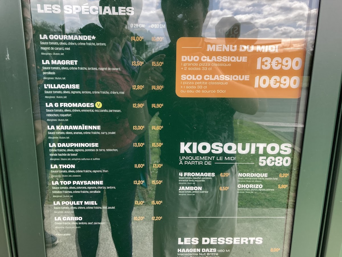 Menu Le Kiosque A Pizzas Saint Jean D'illac-2