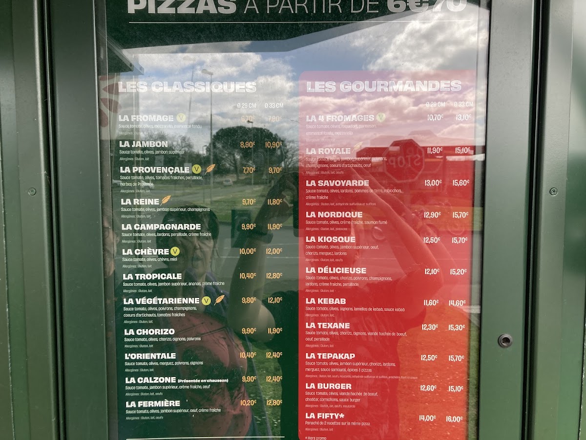 Menu Le Kiosque A Pizzas Saint Jean D'illac-3