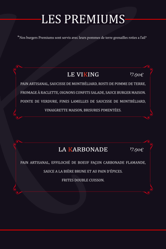 Menu Le Klub - Restaurant Burgers Challans-6
