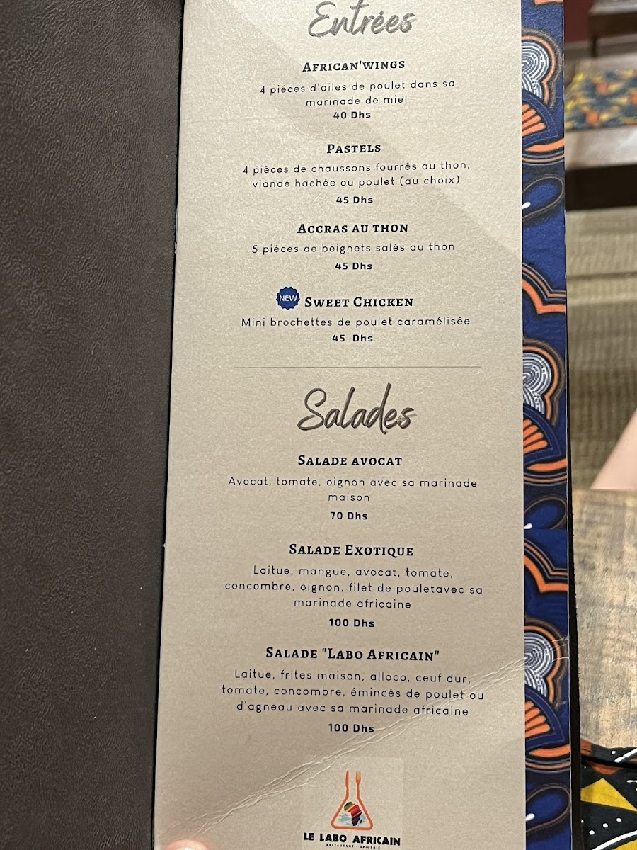 Menu Le Labo Africain-7