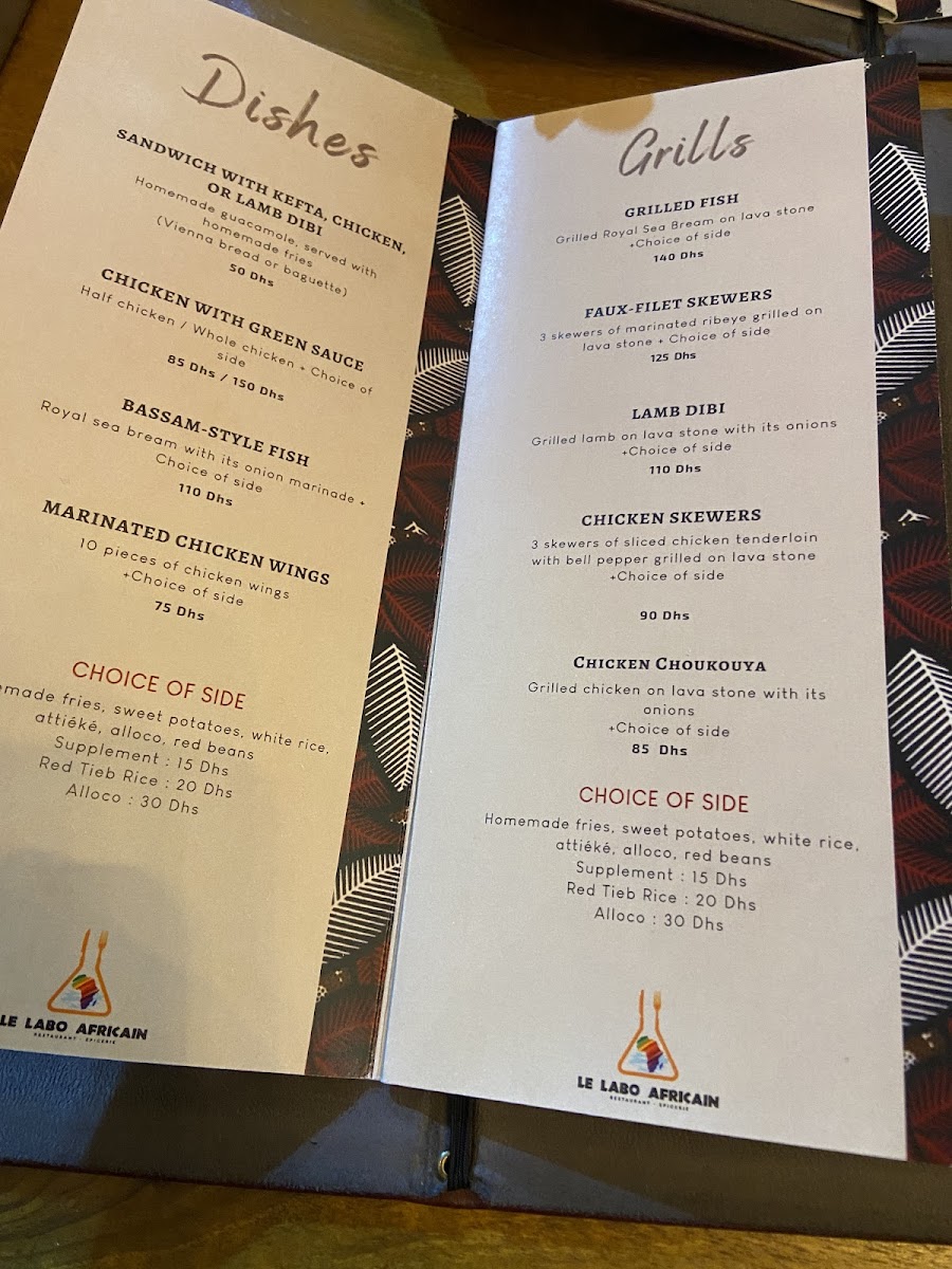 Menu Le Labo Africain-8
