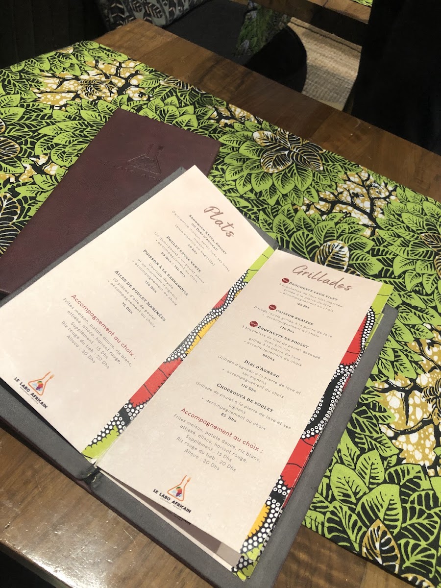 Menu Le Labo Africain-9