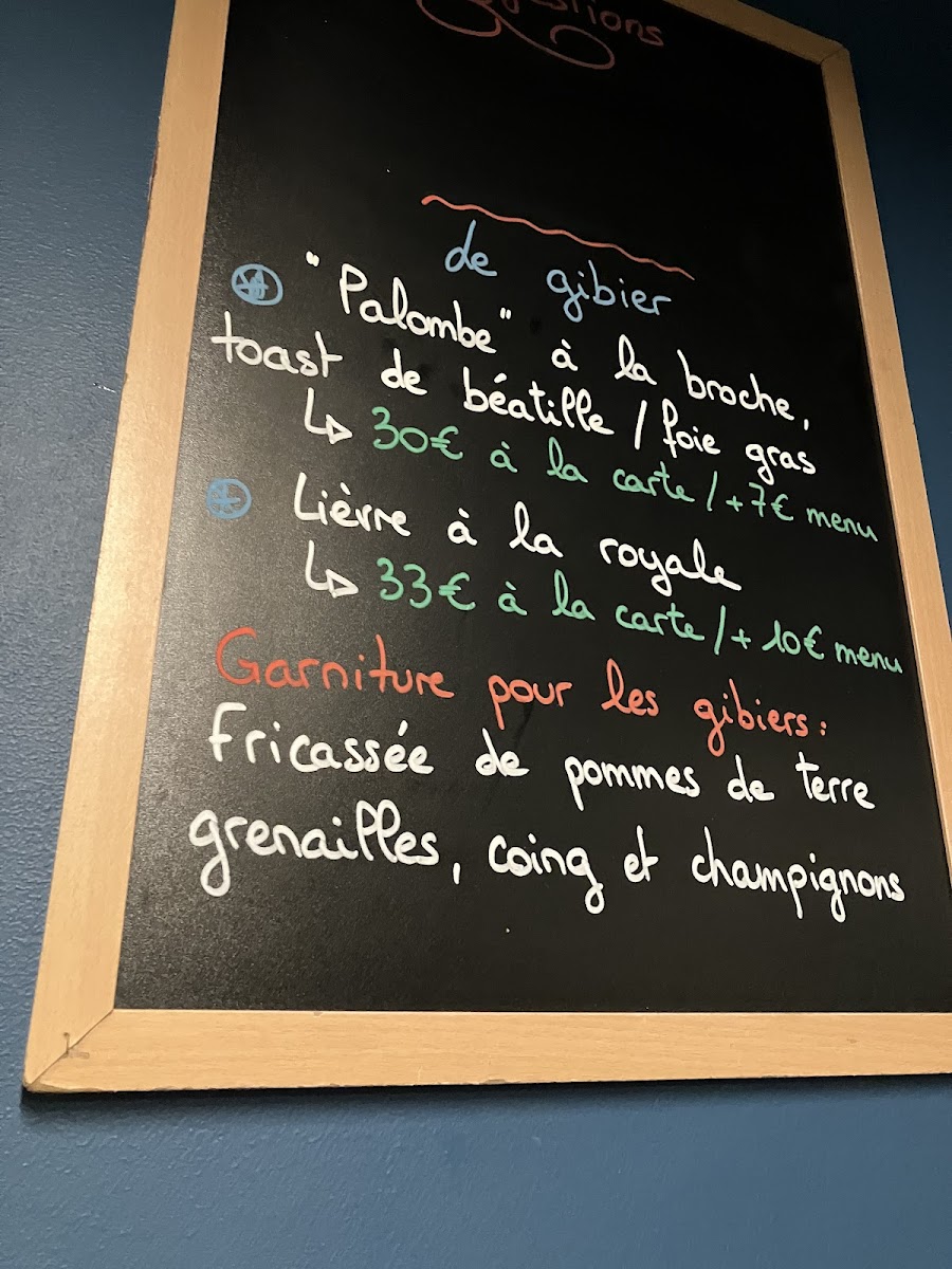 Menu Le Lion Et L'agneau-7