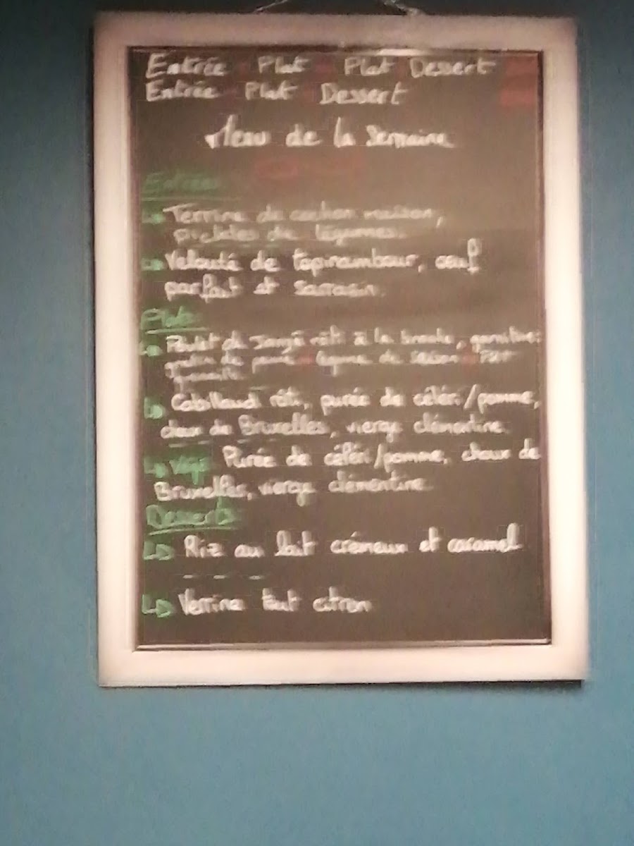 Menu Le Lion Et L'agneau-9